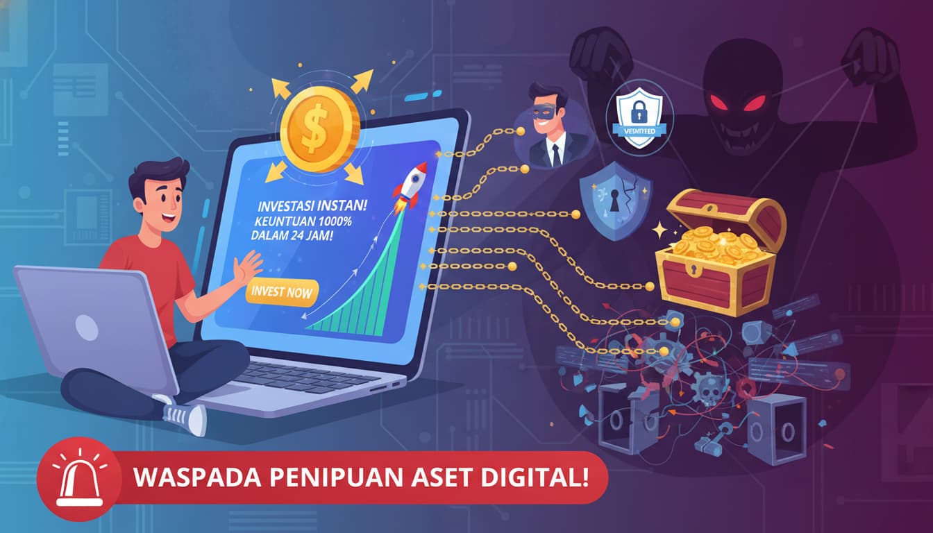 Bagi-bagi Bitcoin Gratis dari CEO Ternama? Waspada Skema Ponzi di Balik Live Streaming Palsu