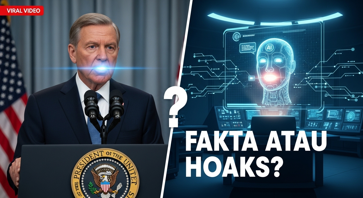 Viral Video Presiden Berbicara dengan AI: Fakta atau Hoaks?